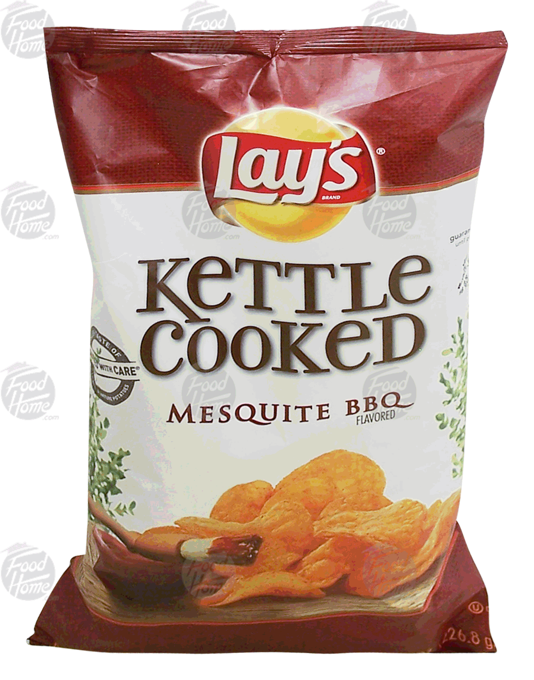 Lay's Kettle Cooked mesquite bbq flavored potato chips Full-Size Picture